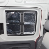 ISOLITE Inside fixed window, right sliding door, VW Caddy 4/3 with VT upholstery
